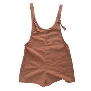 Favlux Orange Lightweight Short Overalls